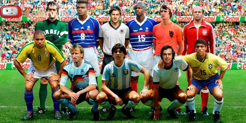 Top 10 cầu thủ vĩ đại nhất mọi thời đại